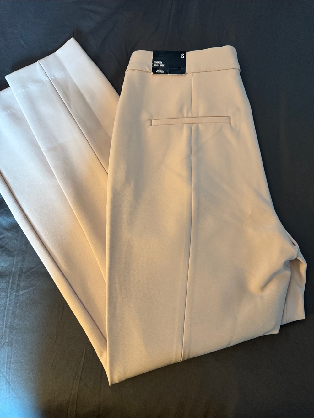 Express skinny high rise Dress Pants - pink  - Size S